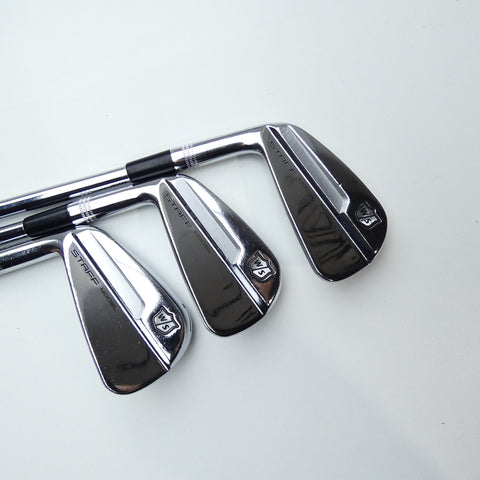 Used Wilson Staff Model Blade Iron Set / 5 - 9 IRON / X-Stiff Flex / Left-Handed