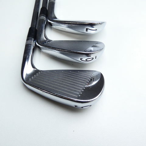 Used Wilson Staff Model Blade Iron Set / 5 - 9 IRON / X-Stiff Flex / Left-Handed