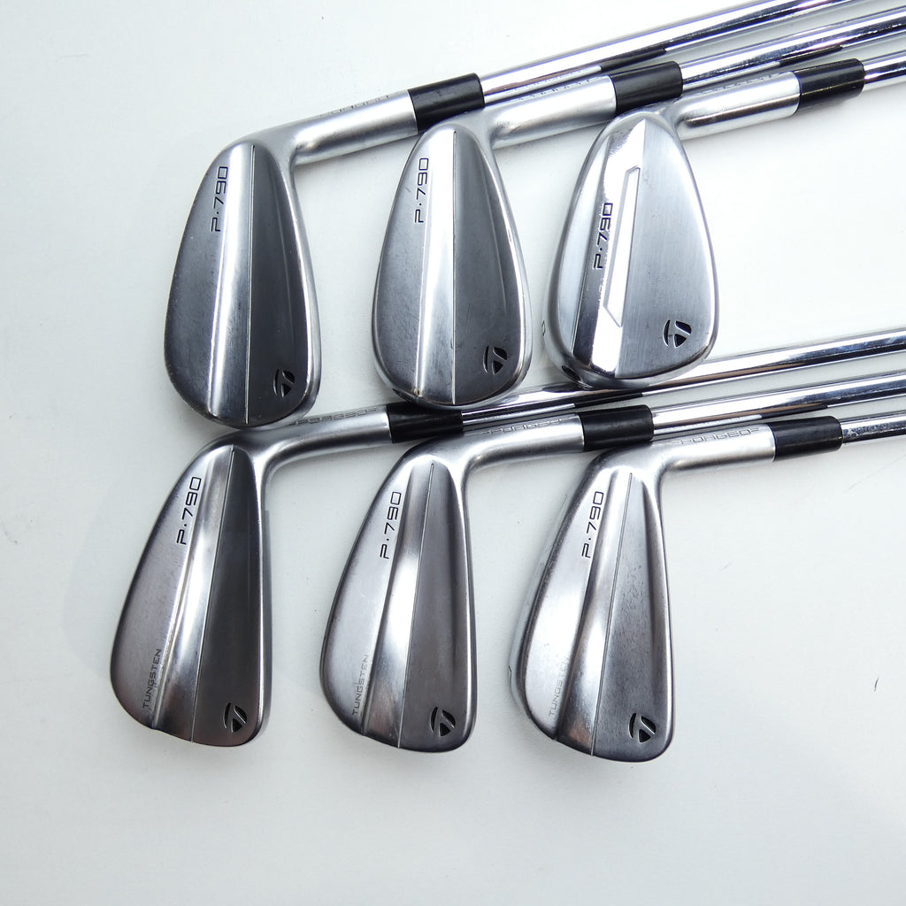 Used TaylorMade P790 2021 Iron Set / 5 - PW / Stiff Flex