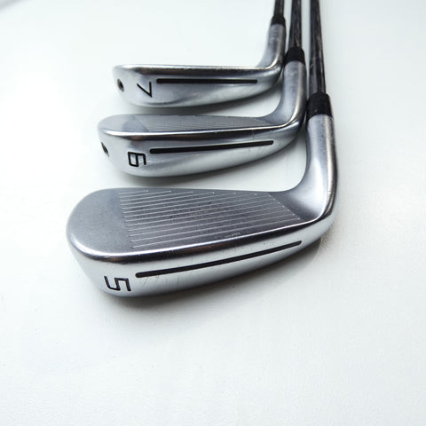 Used TaylorMade P790 2021 Iron Set / 5 - PW / Stiff Flex