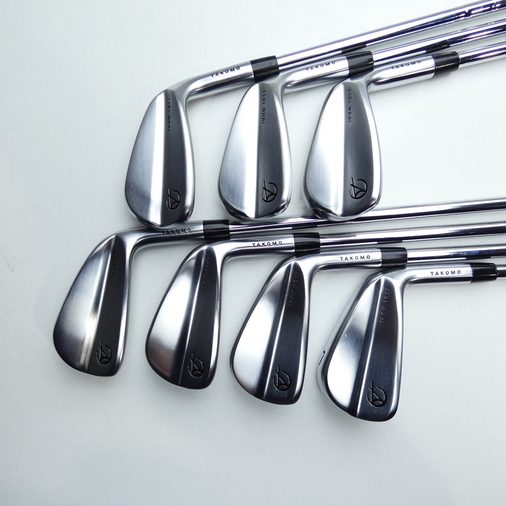 Used Takomo 101T Iron Set / 4 - PW / Stiff Flex