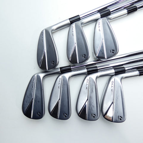 Used TaylorMade P770 2023 Iron Set / 4 - PW / Stiff Flex