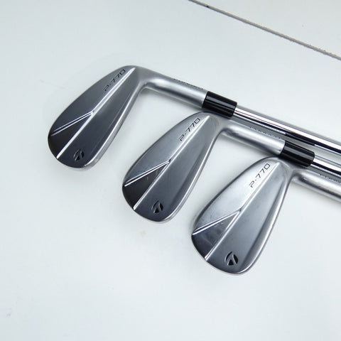 Used TaylorMade P770 2023 Iron Set / 4 - PW / Stiff Flex