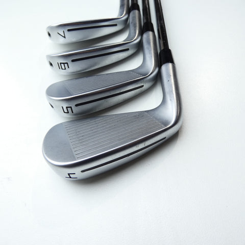 Used TaylorMade P770 2023 Iron Set / 4 - PW / Stiff Flex