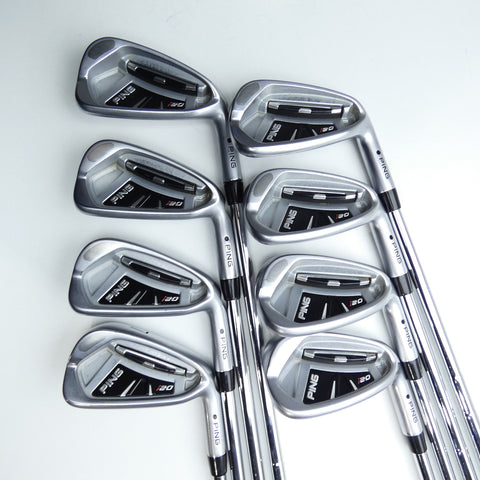 Used Ping i20 Iron Set / 4 - PW + UW / Stiff Flex