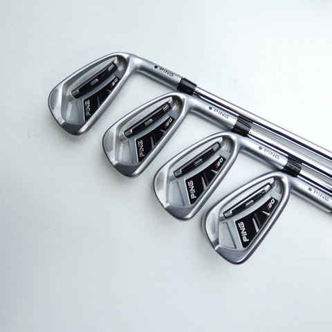 Used Ping i20 Iron Set / 4 - PW + UW / Stiff Flex