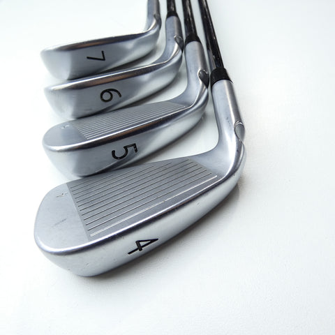 Used Ping i20 Iron Set / 4 - PW + UW / Stiff Flex