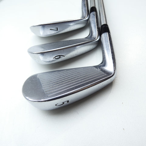 Used Mizuno MP-25 Iron Set / 5 - PW / Stiff Flex