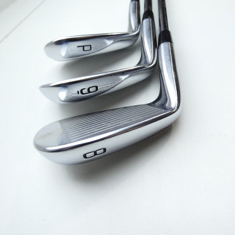 Used Mizuno Pro 221 Iron Set / 5 - PW / Stiff Flex