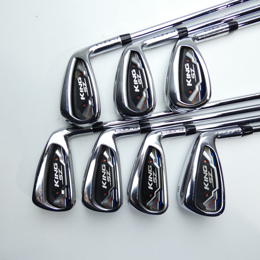 Used Cobra King SZ One Length Iron Set / 5 - PW + GW / Stiff Flex