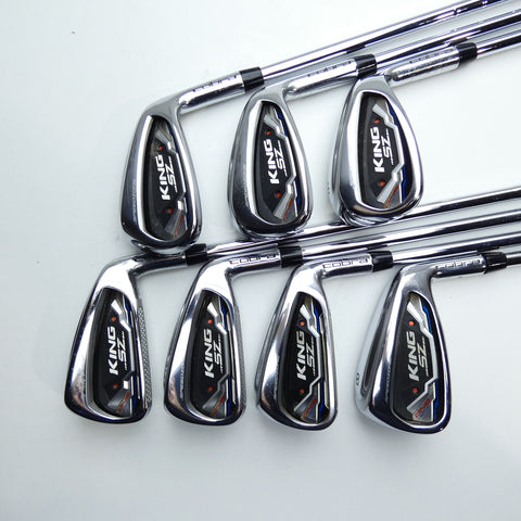 Used Cobra King SZ One Length Iron Set / 5 - PW + GW / Stiff Flex