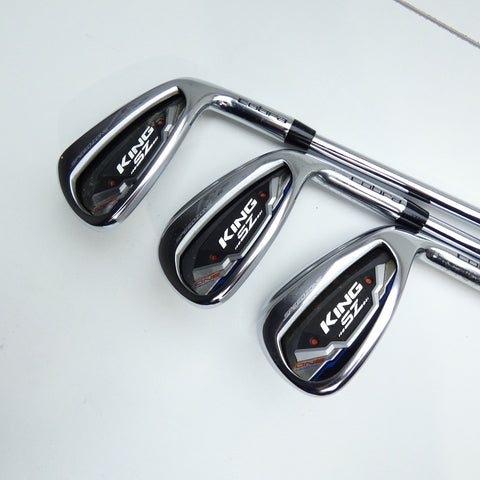 Used Cobra King SZ One Length Iron Set / 5 - PW + GW / Stiff Flex
