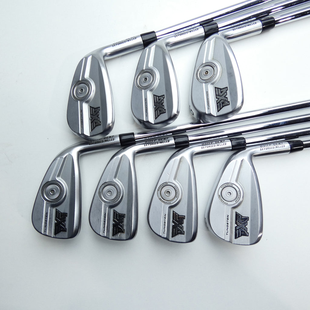 Used PXG 0311P GEN 7 Iron Set / 5 - PW + GW / Stiff Flex