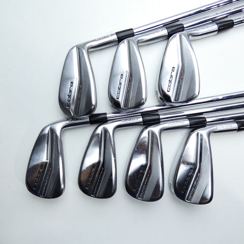 Used Cobra King Forged Tec One Length 2019 Iron Set / 4 - PW / Stiff Flex