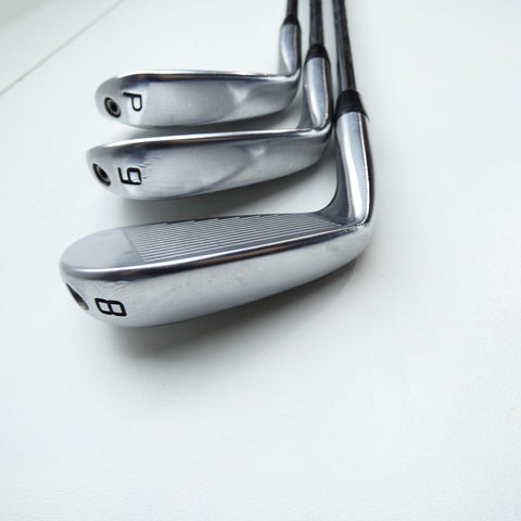 Used Cobra King Forged Tec One Length 2019 Iron Set / 4 - PW / Stiff Flex