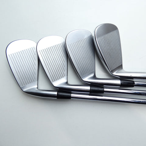Used Cobra King Forged Tec One Length 2019 Iron Set / 4 - PW / Stiff Flex