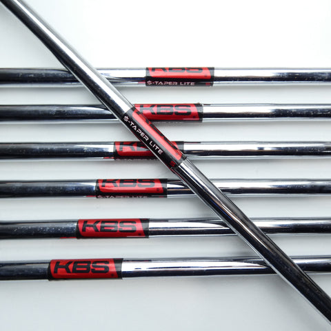 Used Cobra King Forged Tec One Length 2019 Iron Set / 4 - PW / Stiff Flex