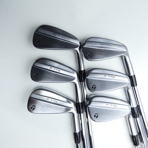 Used TaylorMade P770 2024 Iron Set / 5 - PW / Stiff Flex