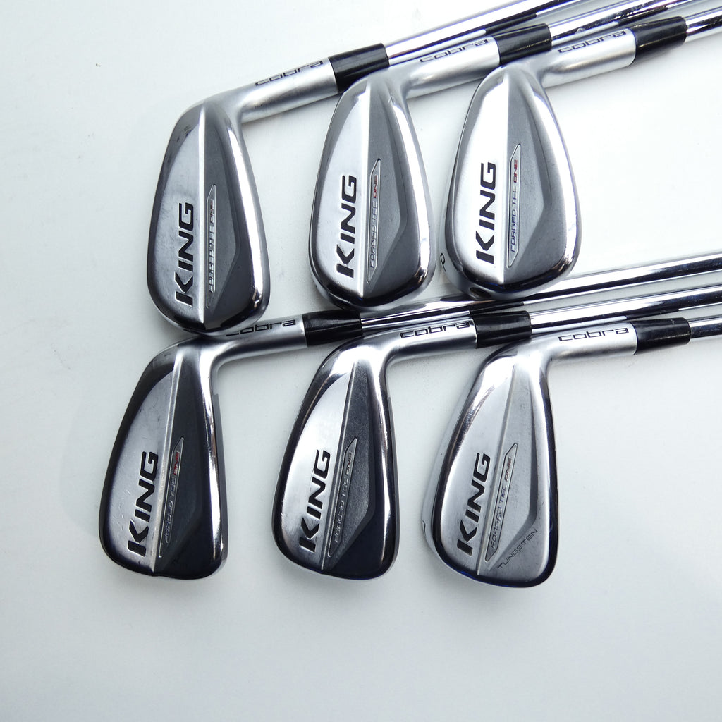 Used Cobra King Forged Tec One Length 2019 Iron Set / 5 - PW / Regular Flex
