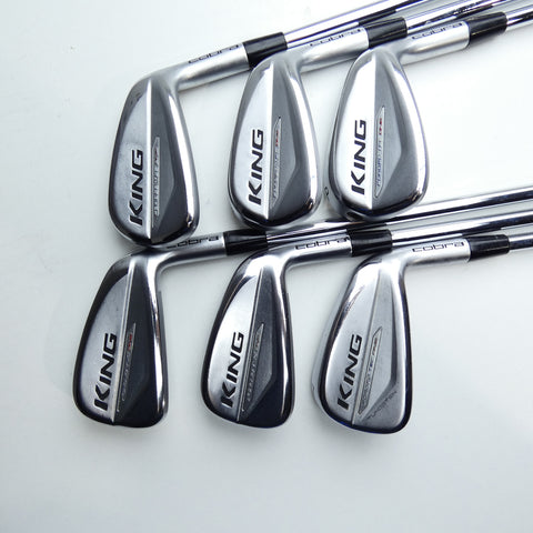 Used Cobra King Forged Tec One Length 2019 Iron Set / 5 - PW / Regular Flex