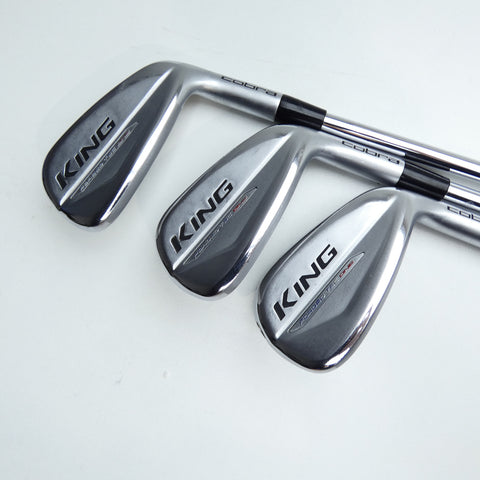 Used Cobra King Forged Tec One Length 2019 Iron Set / 5 - PW / Regular Flex