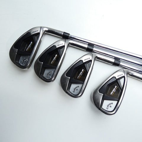 Used Callaway Rogue ST MAX Iron Set / 5 - SW / Regular Flex
