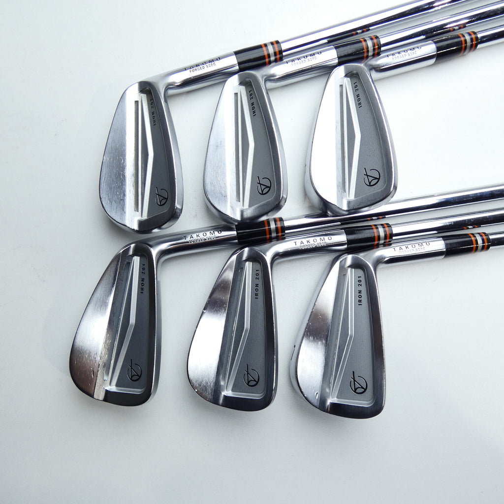 Used Takomo 201 Iron Set / 5 - PW / X-Stiff Flex