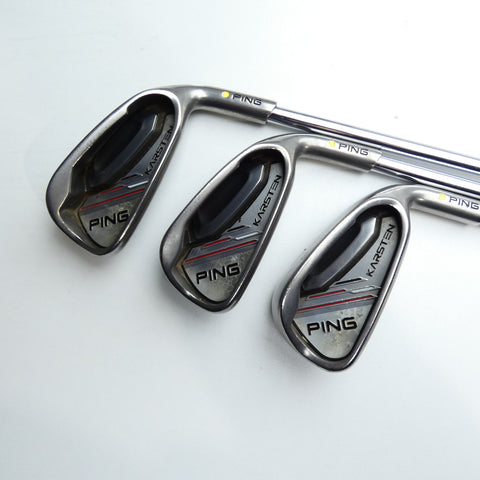 Used Ping Karsten 2014 Iron Set / 5 - PW / Regular Flex