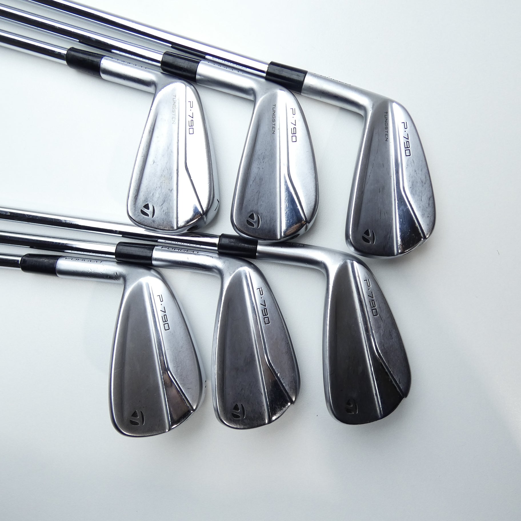Used TaylorMade P790 2021 Iron Set / 5 - PW / Regular Flex / Left-Handed