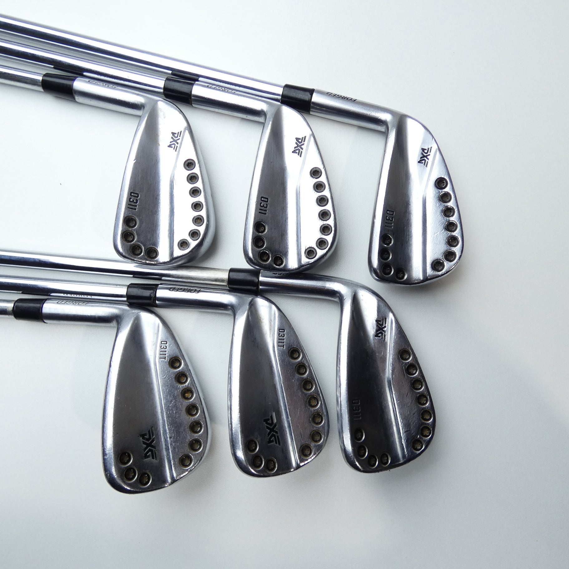 Used PXG 0311 & 0311T Combo Iron Set / 5 - PW / Lite Flex / Left-Handed