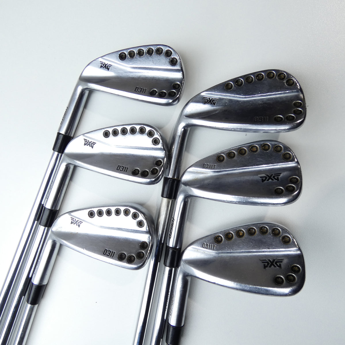 Used PXG 0311 & 0311T Combo Iron Set / 5 - PW / Lite Flex / Left-Handed