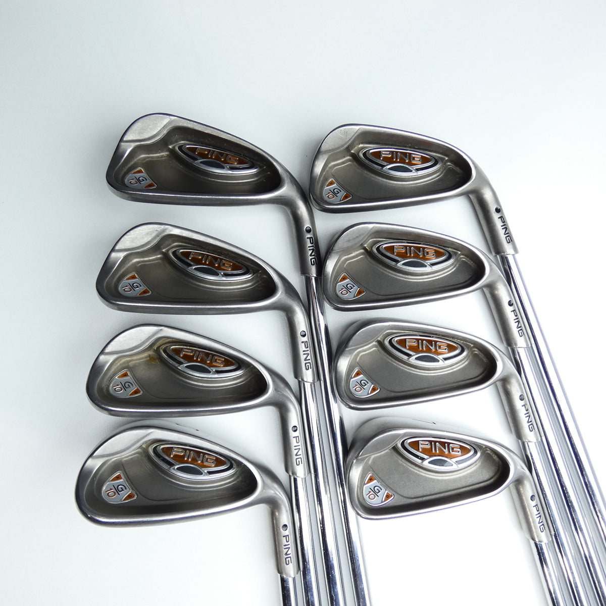 Used Ping G10 Iron Set / 4 - SW / Regular Flex