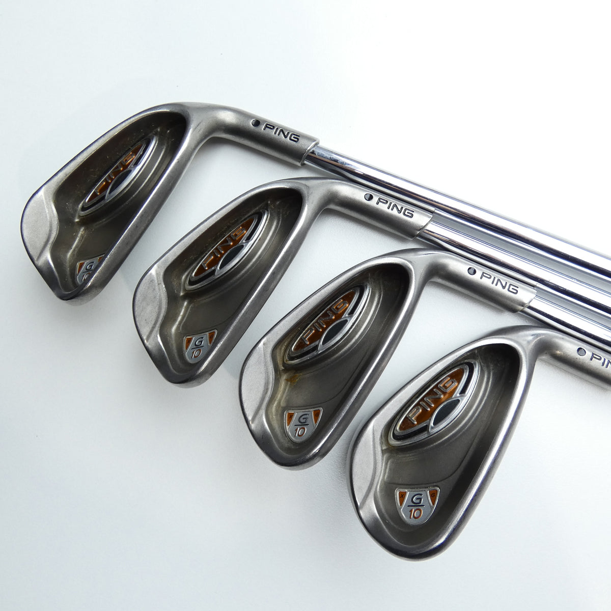 Used Ping G10 Iron Set / 4 - SW / Regular Flex
