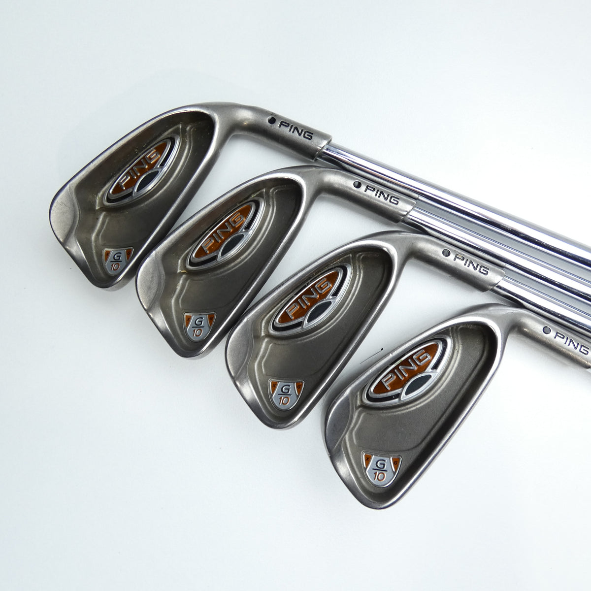 Used Ping G10 Iron Set / 4 - SW / Regular Flex