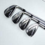 Used TaylorMade Stealth Iron Set / 5 - PW + AW / Stiff Flex