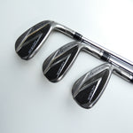 Used TaylorMade Stealth Iron Set / 5 - PW + AW / Stiff Flex