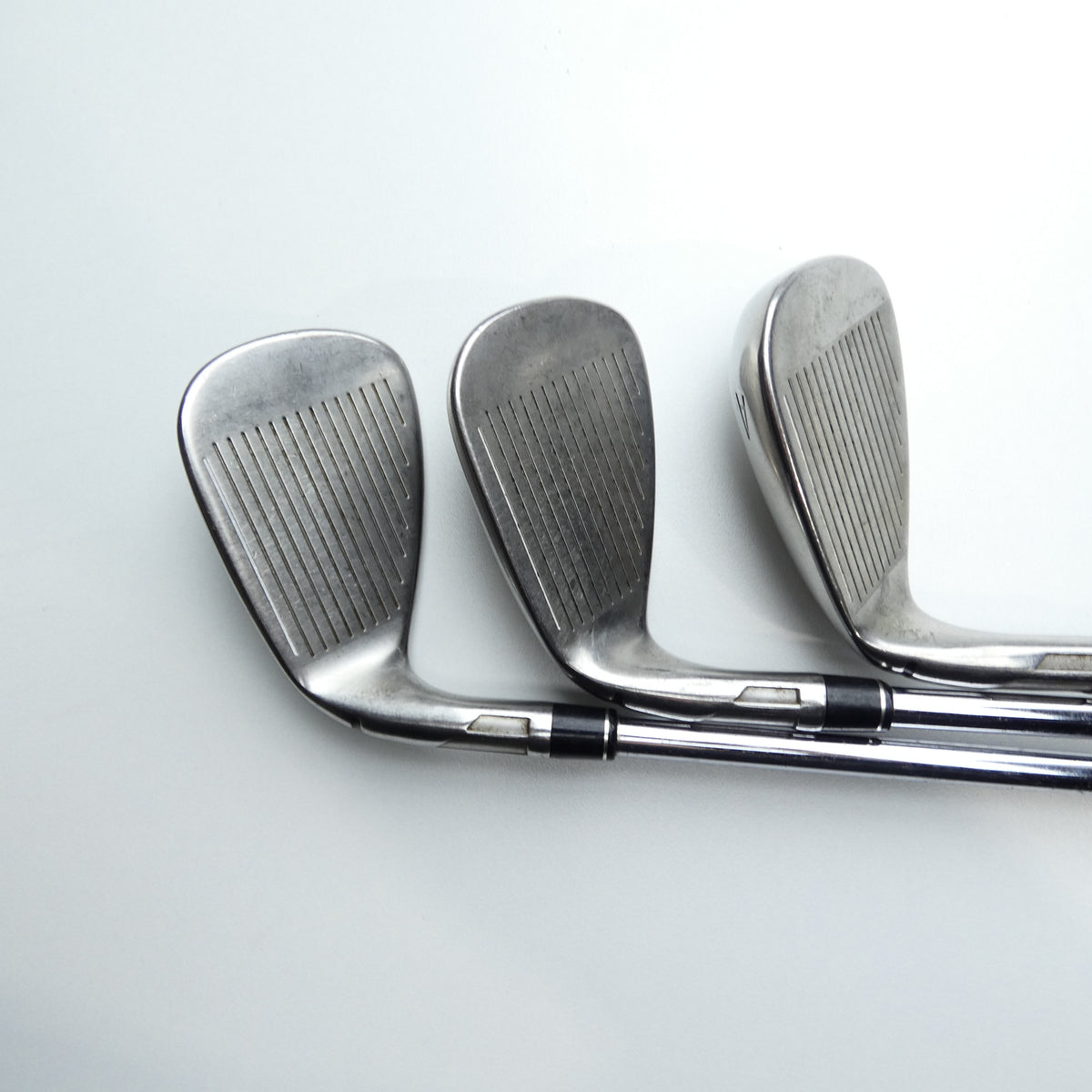 Used TaylorMade Stealth Iron Set / 5 - PW + AW / Stiff Flex