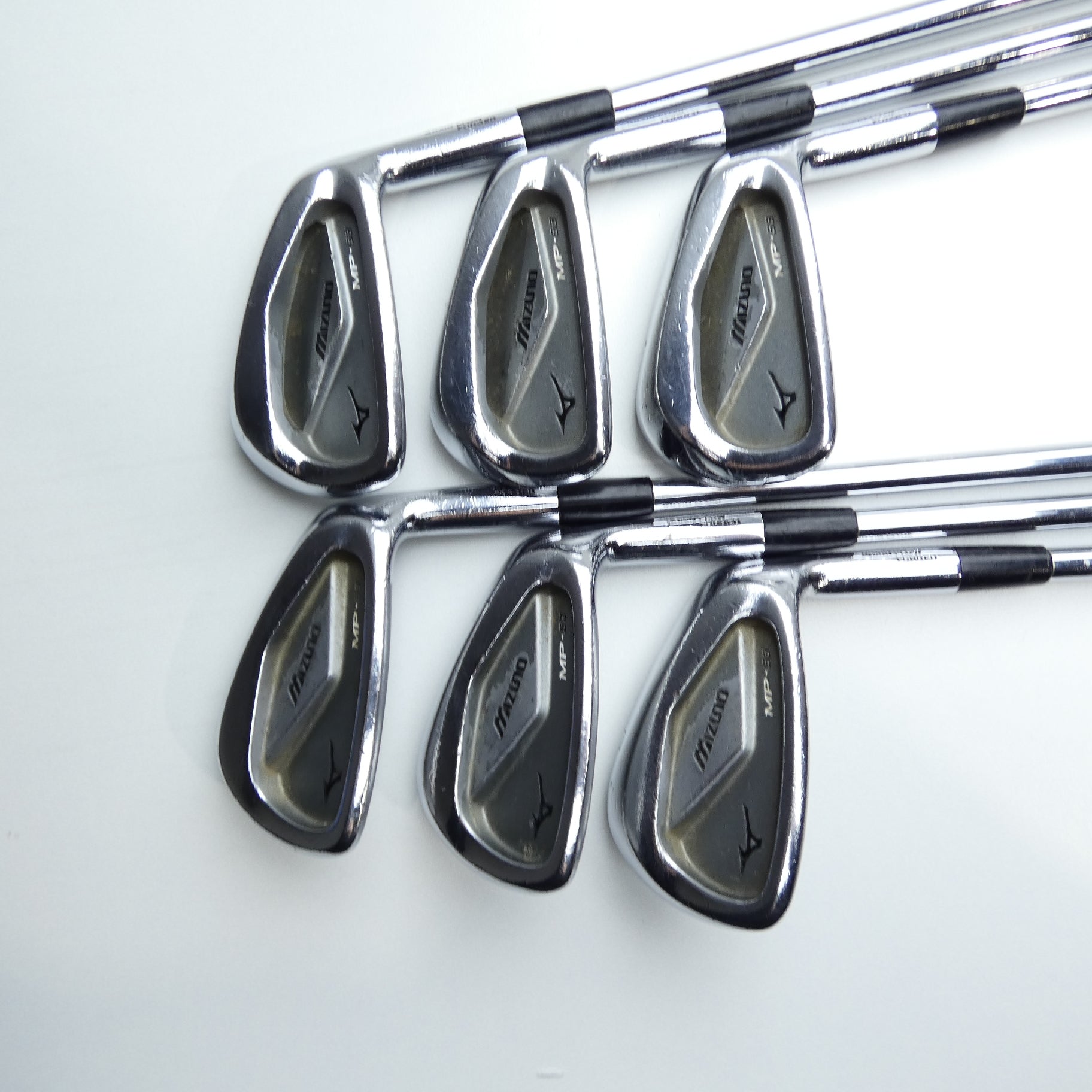 Used Mizuno MP-53 Iron Set / 5 - PW / Lite Flex