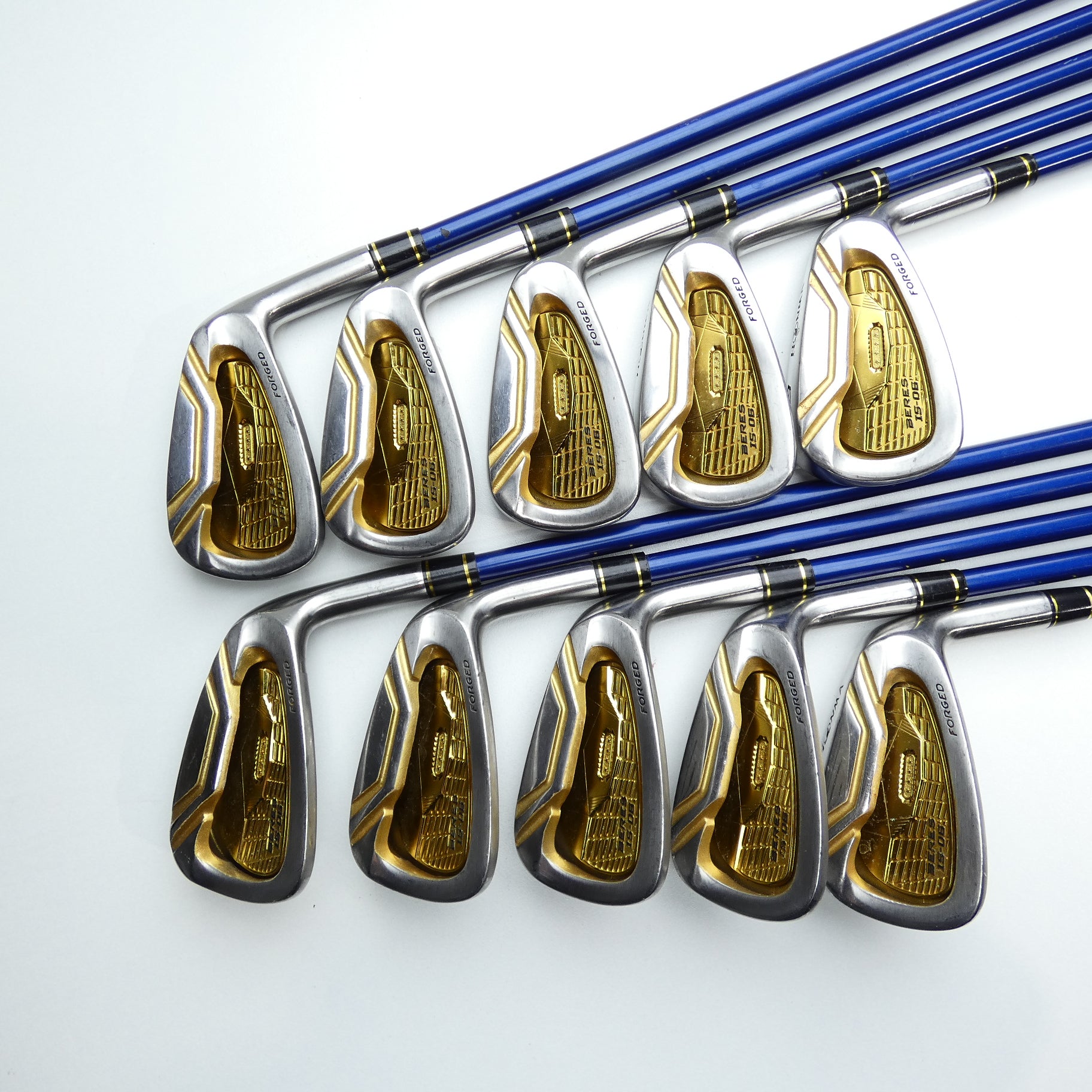 Used Honma Beres IS-06 Iron Set / 4 - SW + AW + GW / Regular Flex - Replay Golf 