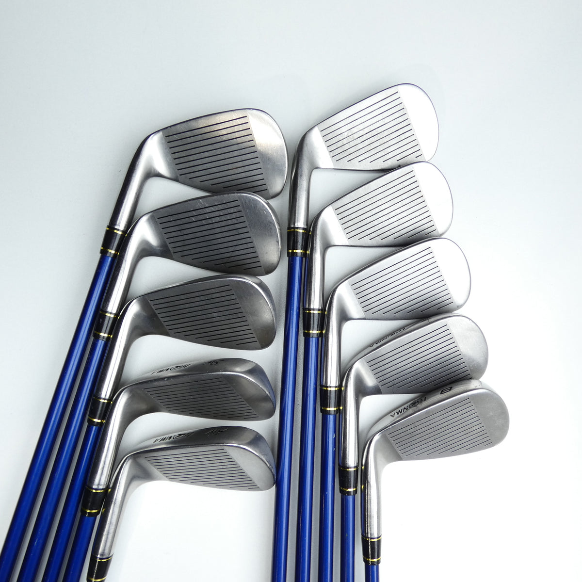 Used Honma Beres IS-06 Iron Set / 4 - SW + AW + GW / Regular Flex - Replay Golf 