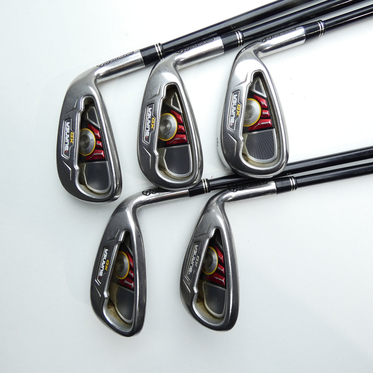 Used TaylorMade Burner XD Iron Set / 7 - SW / Regular Flex - Replay Golf 
