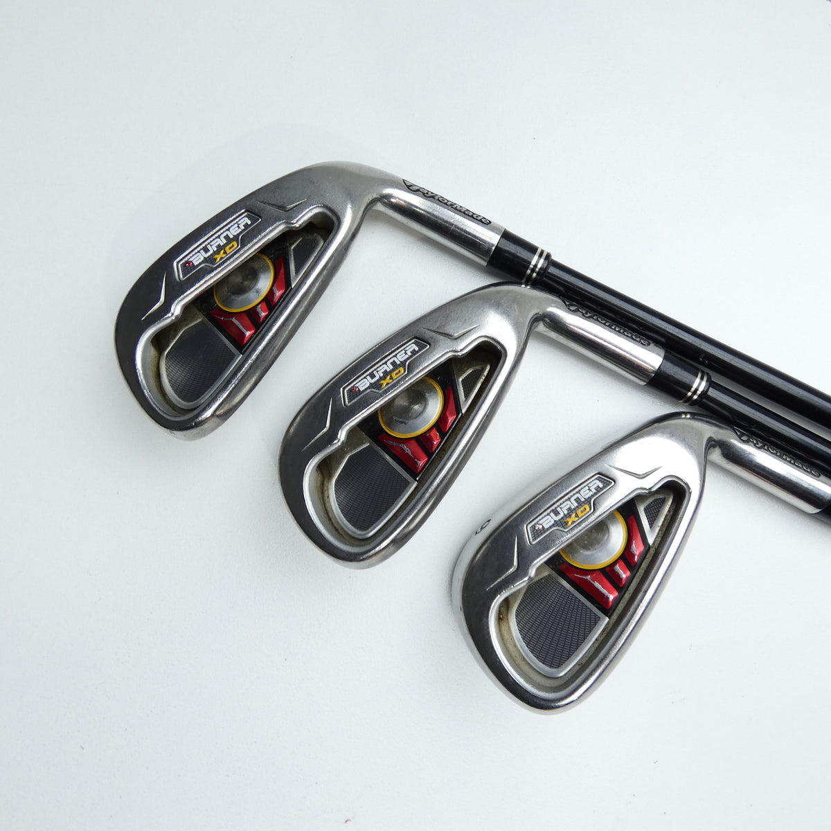 Used TaylorMade Burner XD Iron Set / 7 - SW / Regular Flex - Replay Golf 