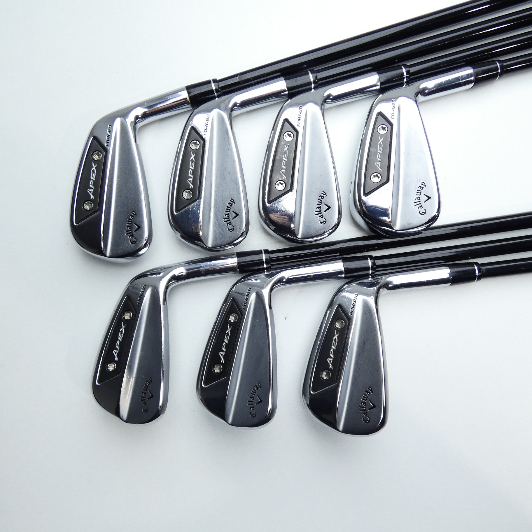 Used Callaway Apex Ai 150 Iron Set / 4 - PW / TX Flex