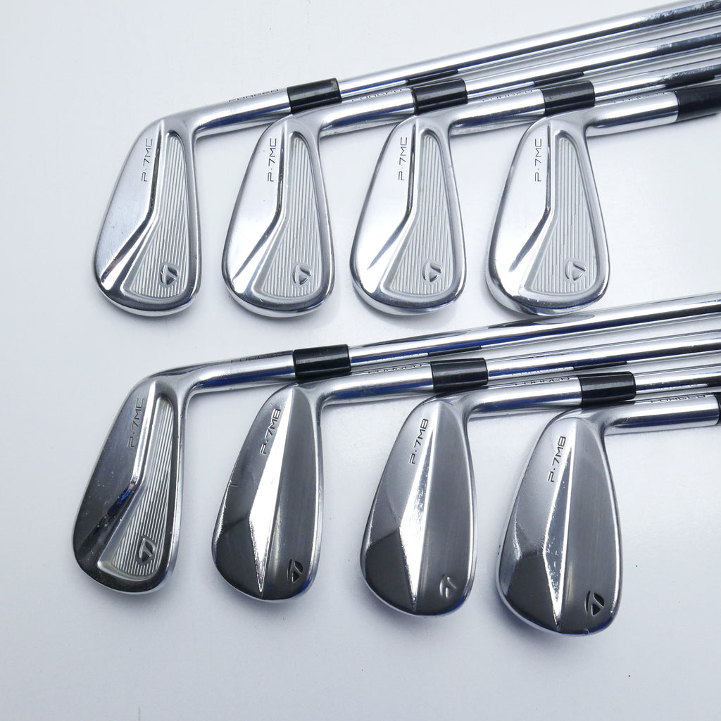 Used TaylorMade P7MC 2020 & P7MB Combo Set Iron Set / 3 - PW / X-Stiff Flex