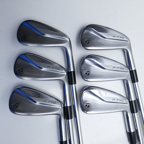 Used TaylorMade P770 2020 Iron Set / 5 - PW / Stiff Flex