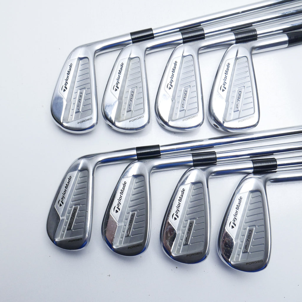 Used TaylorMade P760 Iron Set / 3 - PW / Stiff Flex