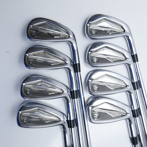 Used Wilson D9 Forged Iron Set / 4 - PW + GW / Stiff Flex