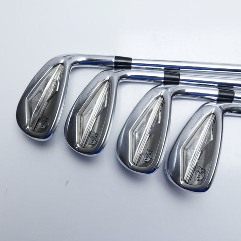 Used Wilson D9 Forged Iron Set / 4 - PW + GW / Stiff Flex