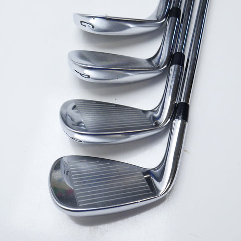 Used Wilson D9 Forged Iron Set / 4 - PW + GW / Stiff Flex