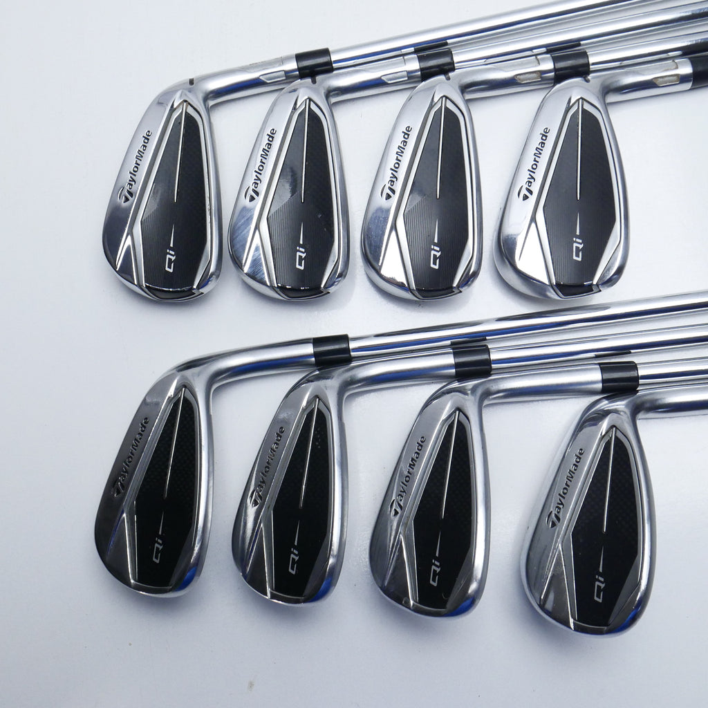 Used TaylorMade Qi Iron Set / 5 - SW + AW / Regular Flex